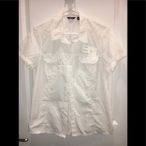 Eddie Bauer short sleeve blouse